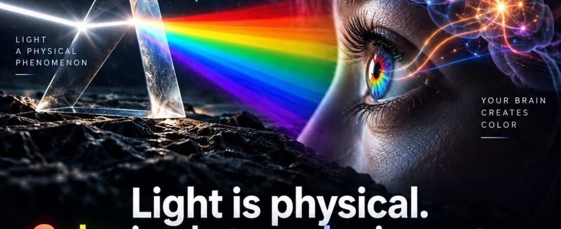 WHERE DO COLORS ACTUALLY EXIST?