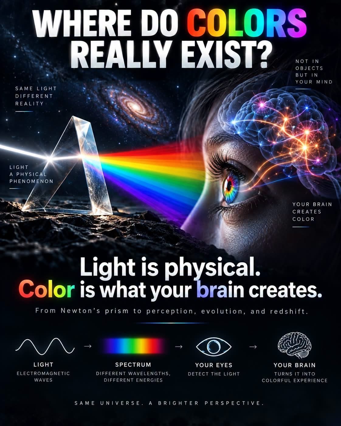 WHERE DO COLORS ACTUALLY EXIST?