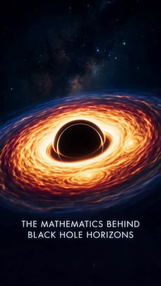 Buharlaşan bir kara deliğin çevresindeki kuantum geometrisini temsil eden kuramsal görsel
